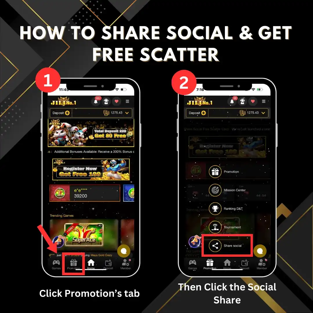 How to Share Social & Get Free Scatter