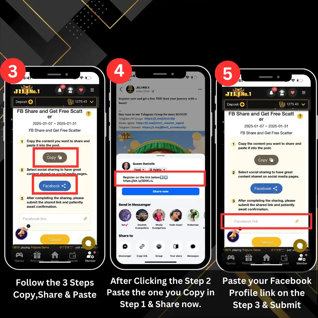 How to Share Social & Get Free Scatter
